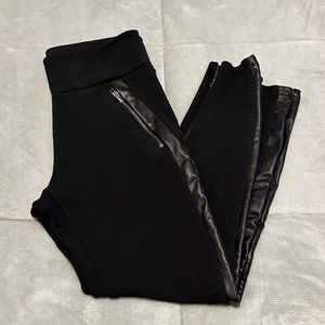 Athleta faux leather leggings